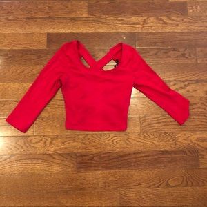 Criss-Cross Crop Top